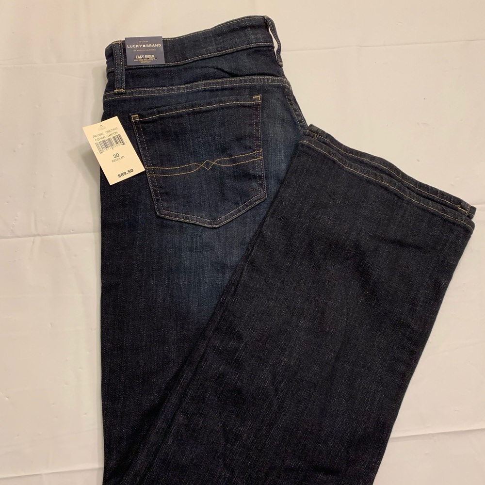 LUCKY Denim Easy Rider Mid-Rise Relax Fit Bootleg